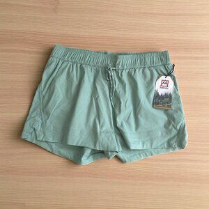 AVALANCHE Women's Sage Green Workout Shorts Size XL NEW NWT